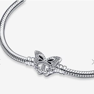Pandora Butterfly Clasp Bracelet